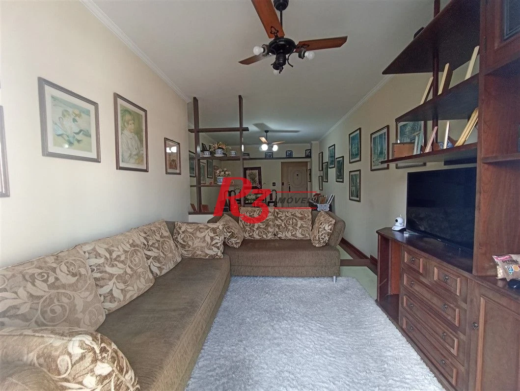 Apartamento com 2 dormitórios à venda, 110 m² por R$ 595.000,00 - Ponta da Praia - Santos/SP