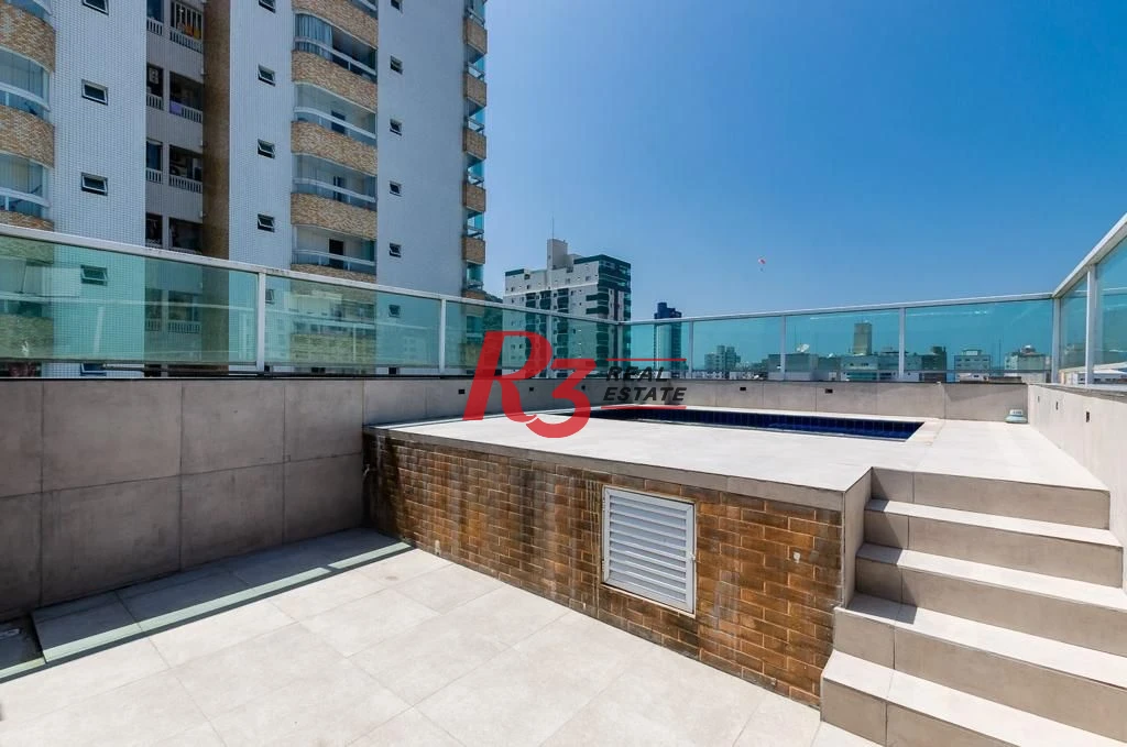 Cobertura, 374 m² - venda por R$ 1.190.000,00 ou aluguel por R$ 12.054,66/mês - Centro - São Vicente/SP