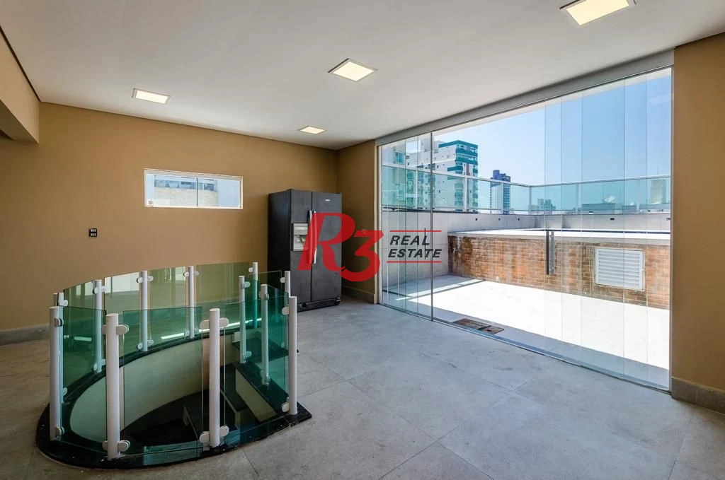 Cobertura, 374 m² - venda por R$ 1.190.000,00 ou aluguel por R$ 12.054,66/mês - Centro - São Vicente/SP
