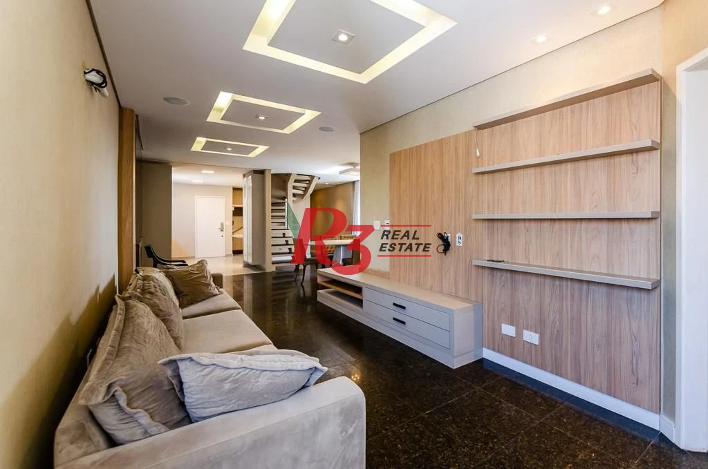 Cobertura, 374 m² - venda por R$ 1.190.000,00 ou aluguel por R$ 12.054,66/mês - Centro - São Vicente/SP