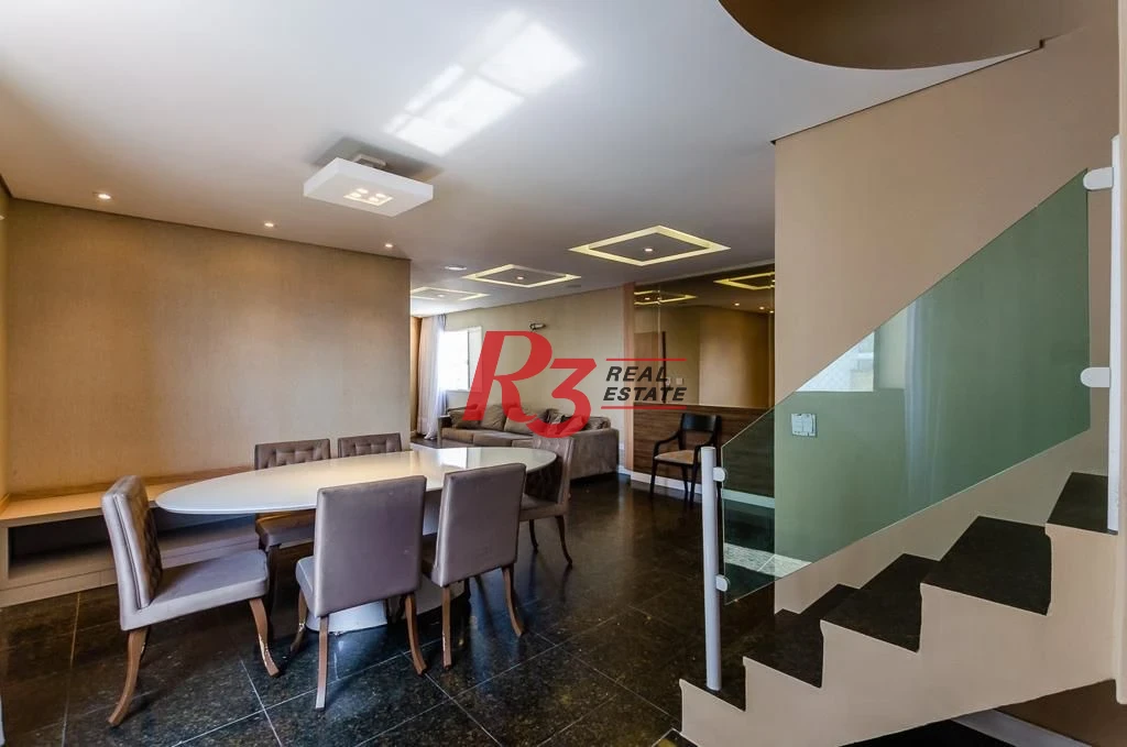 Cobertura, 374 m² - venda por R$ 1.190.000,00 ou aluguel por R$ 12.054,66/mês - Centro - São Vicente/SP