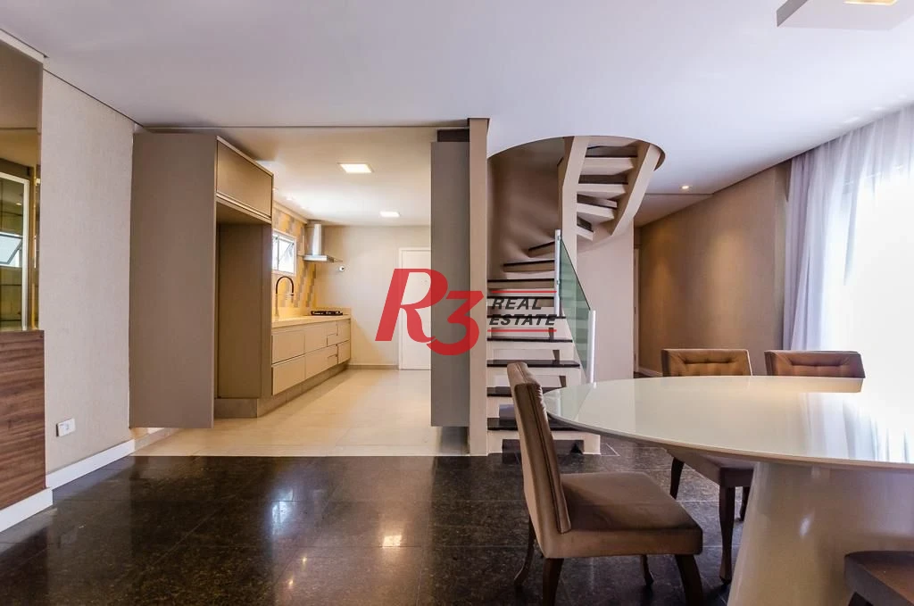 Cobertura, 374 m² - venda por R$ 1.190.000,00 ou aluguel por R$ 12.054,66/mês - Centro - São Vicente/SP