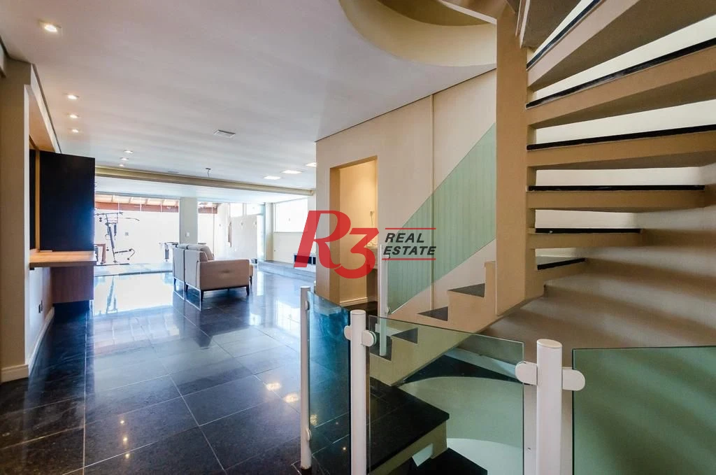 Cobertura, 374 m² - venda por R$ 1.190.000,00 ou aluguel por R$ 12.054,66/mês - Centro - São Vicente/SP
