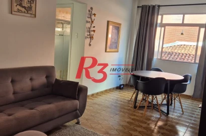 Apartamento com 2 dormitórios à venda, 71 m² por R$ 390.000,00 - Marapé - Santos/SP