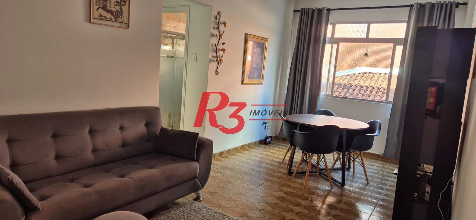 Apartamento com 2 dormitórios à venda, 71 m² por R$ 390.000,00 - Marapé - Santos/SP