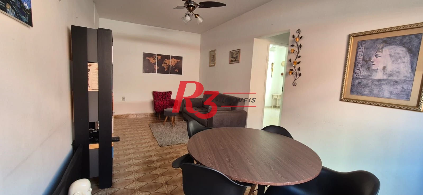 Apartamento com 2 dormitórios à venda, 71 m² por R$ 390.000,00 - Marapé - Santos/SP