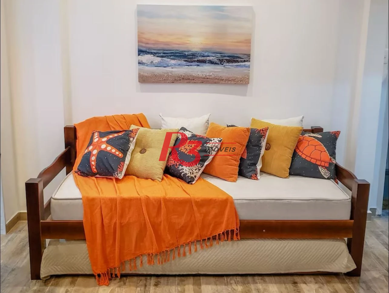 Kitnet para alugar, 30 m² por R$ 4.200,00/mês - Embaré - Santos/SP