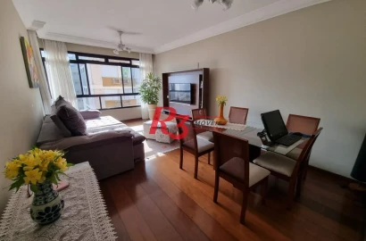Apartamento à venda, 95 m² por R$ 530.000,00 - Itararé - São Vicente/SP