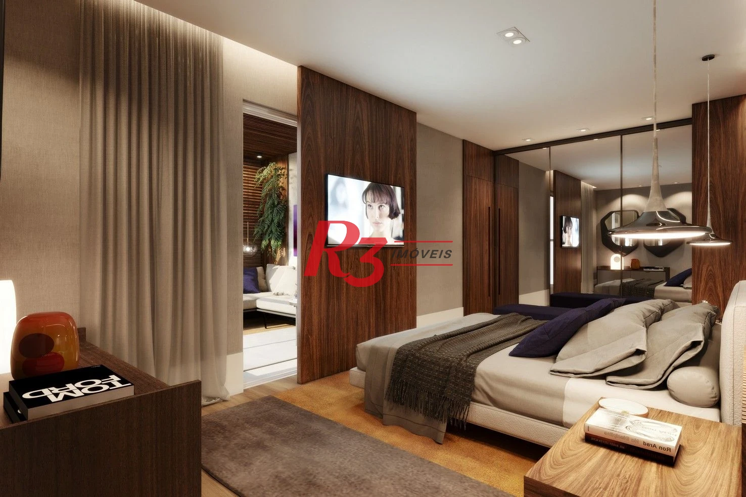 Cobertura com 3 suítes à venda, 214 m² - Ponta da Praia - Santos/SP