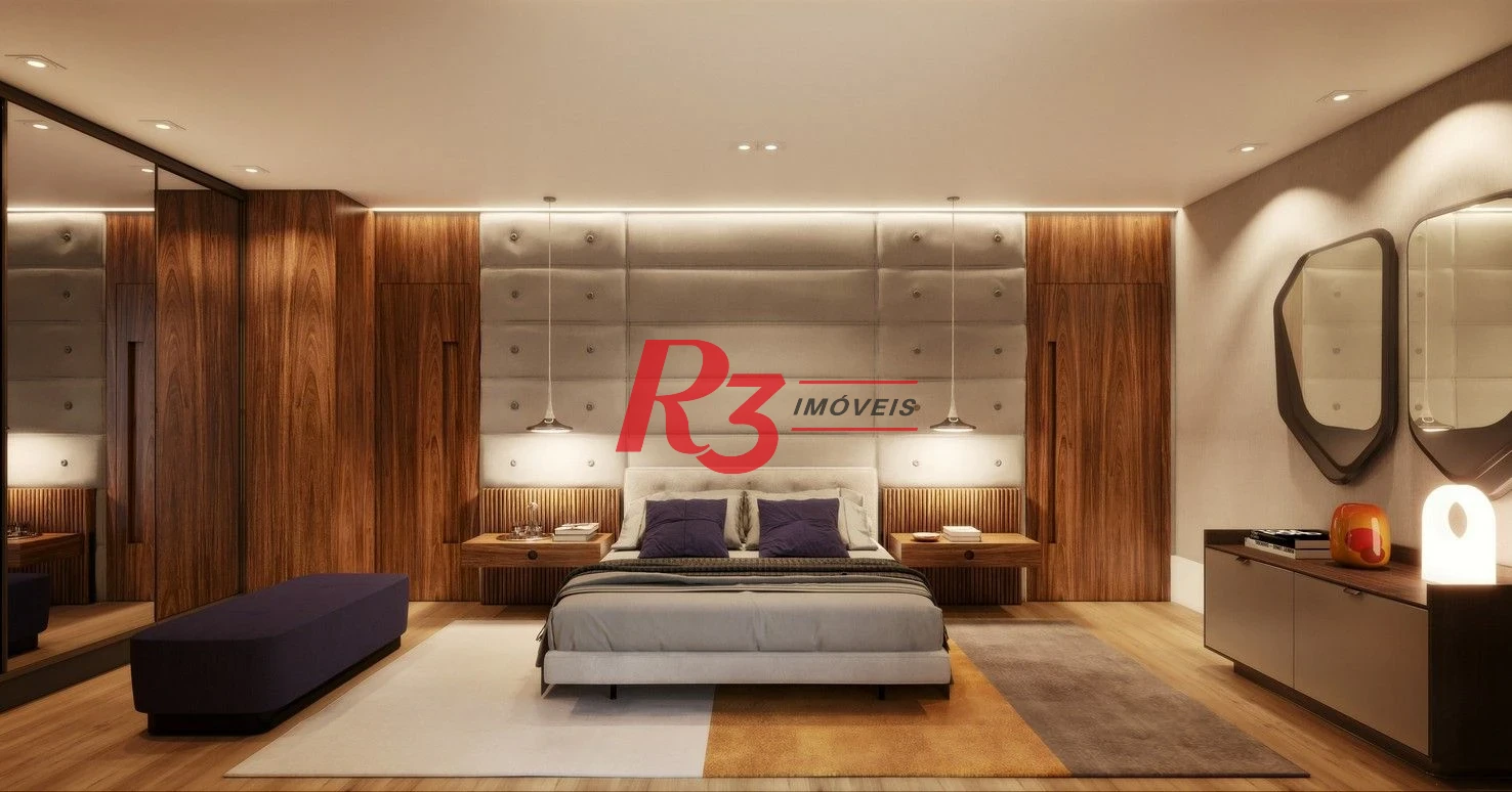 Cobertura com 3 suítes à venda, 214 m² - Ponta da Praia - Santos/SP