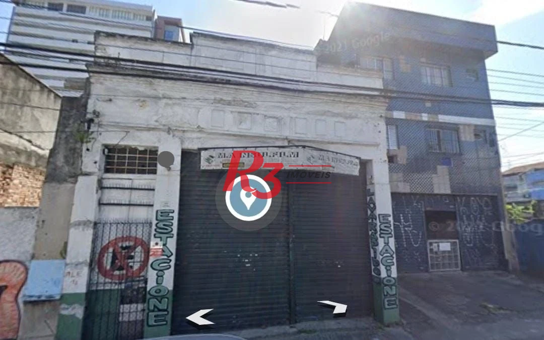 Galpão à venda, 160 m² por R$ 420.000,00 - Paquetá - Santos/SP