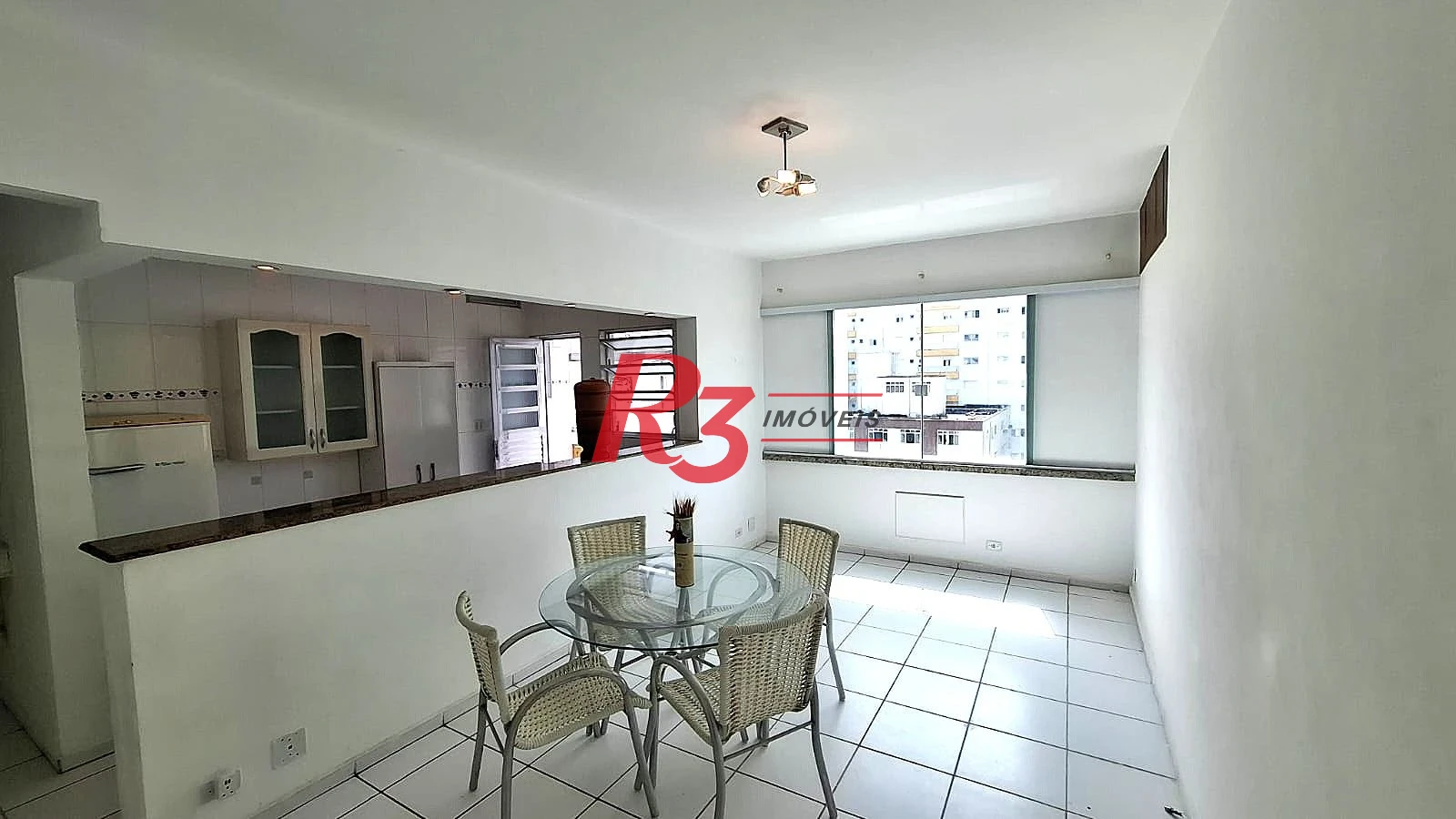Apartamento com 2 dormitórios para alugar, 81 m² por R$ 4.557,39/mês - José Menino - Santos/SP