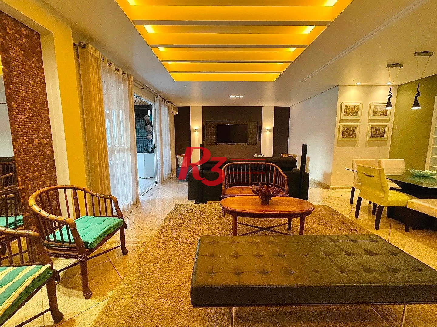 Apartamento Garden com 4 dormitórios à venda, 270 m²  - Gonzaga - Santos/SP