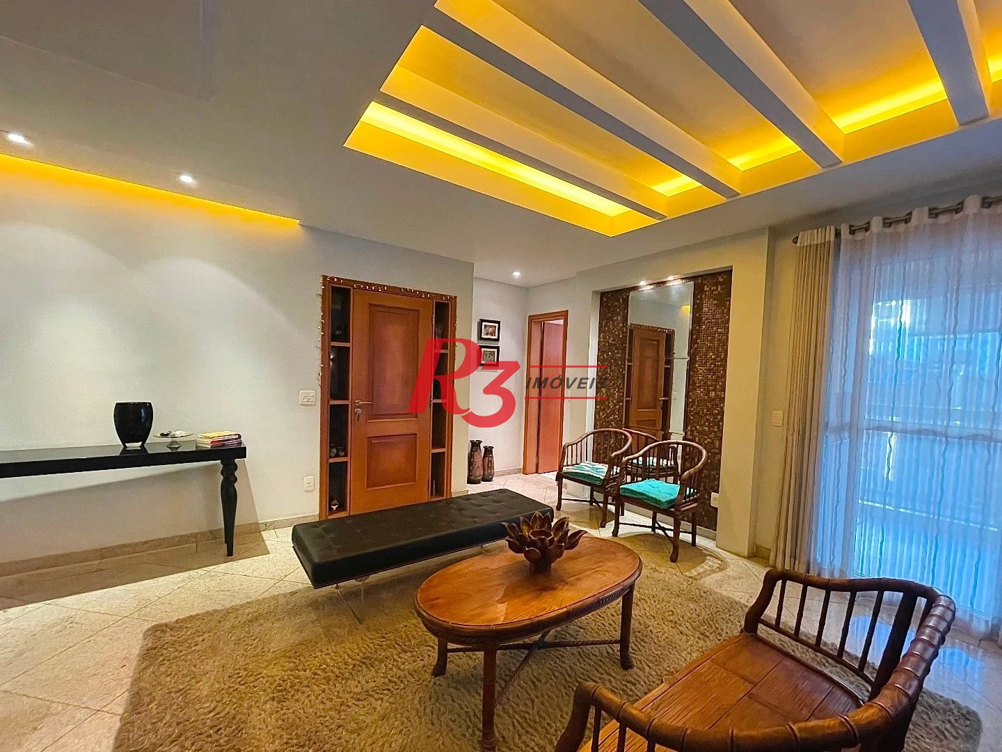 Apartamento Garden com 4 dormitórios à venda, 270 m²  - Gonzaga - Santos/SP