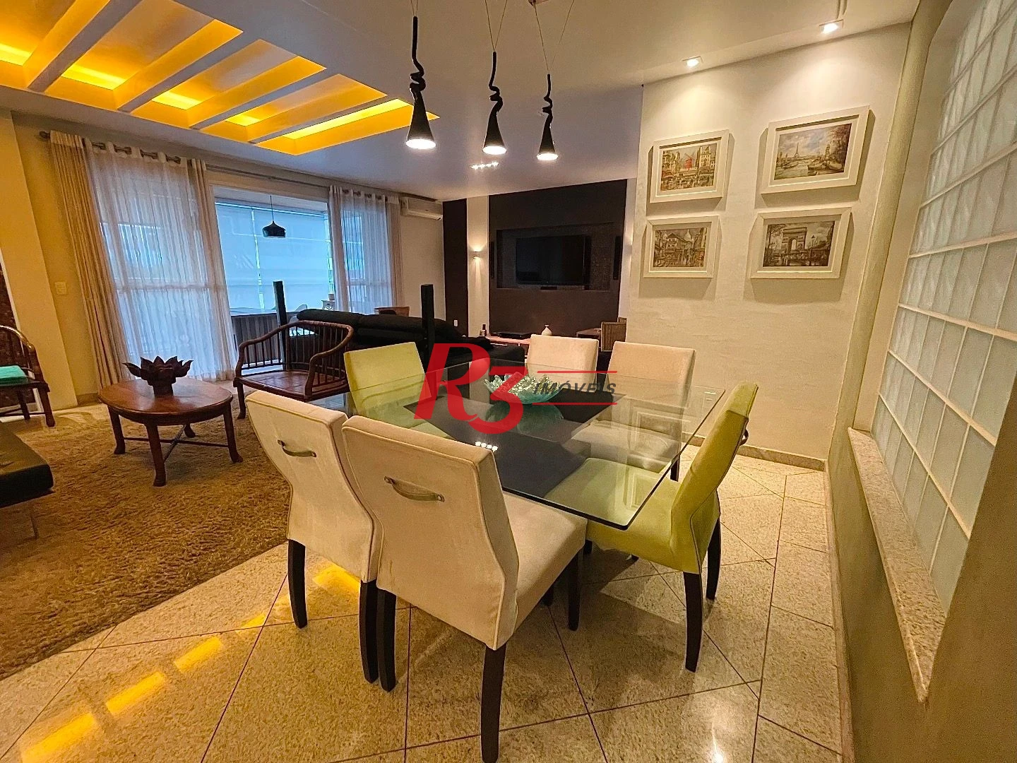Apartamento Garden com 4 dormitórios à venda, 270 m²  - Gonzaga - Santos/SP