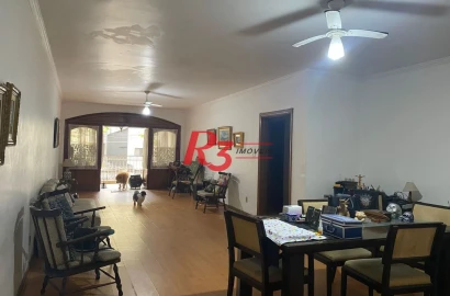 Apartamento com 4 dormitórios à venda, 198 m² por R$ 1.180.000,00 - Boqueirão - Santos/SP