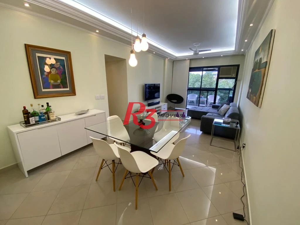 Apartamento com 3 dormitórios à venda, 137 m² por R$ 1.520.000,00 - Aparecida - Santos/SP