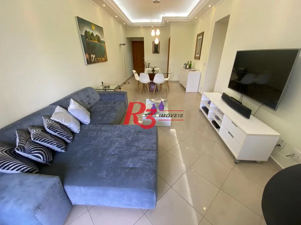 Apartamento com 3 dormitórios à venda, 137 m² por R$ 1.520.000,00 - Aparecida - Santos/SP