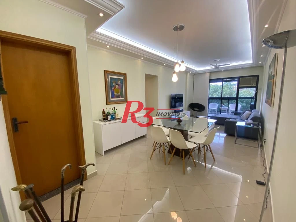 Apartamento com 3 dormitórios à venda, 137 m² por R$ 1.520.000,00 - Aparecida - Santos/SP