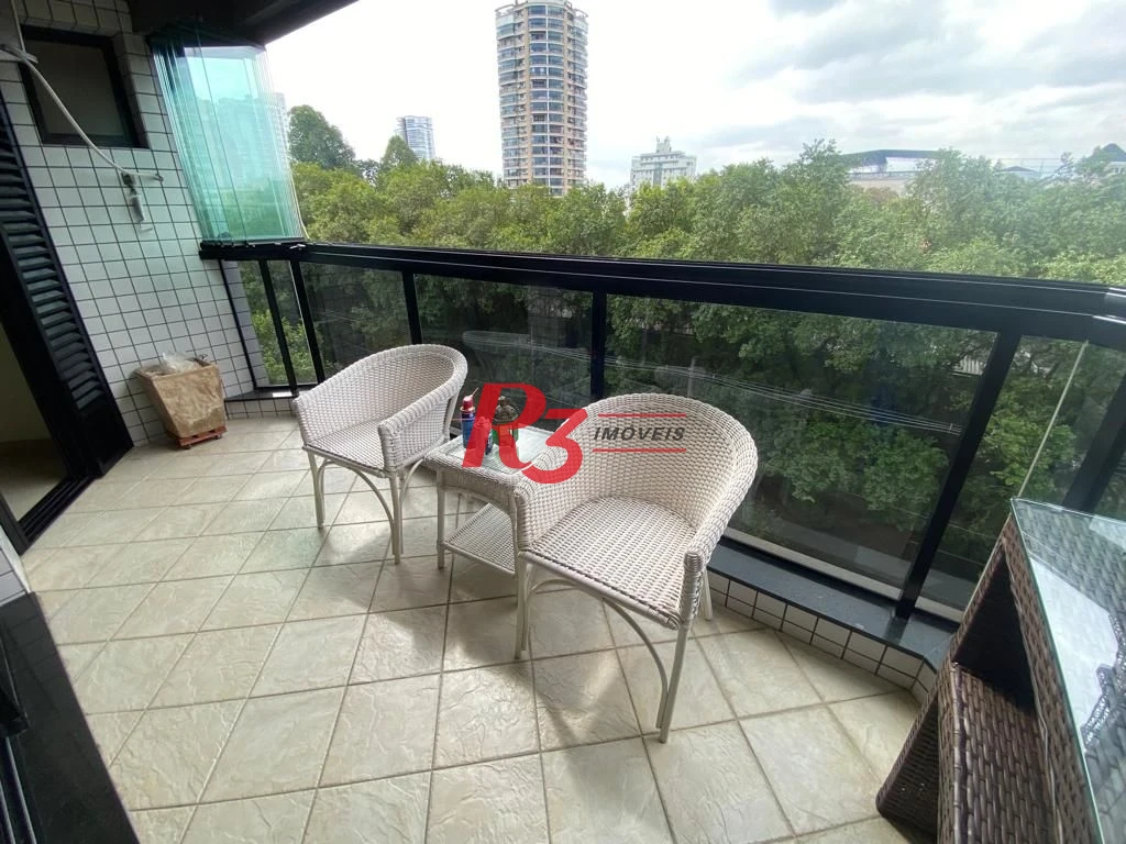 Apartamento com 3 dormitórios à venda, 137 m² por R$ 1.520.000,00 - Aparecida - Santos/SP