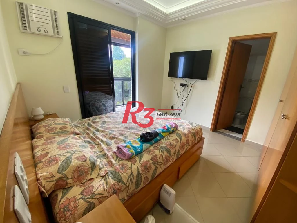 Apartamento com 3 dormitórios à venda, 137 m² por R$ 1.520.000,00 - Aparecida - Santos/SP