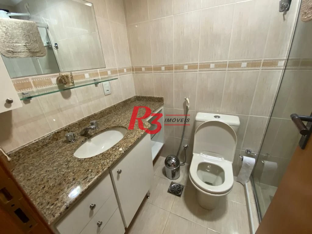 Apartamento com 3 dormitórios à venda, 137 m² por R$ 1.520.000,00 - Aparecida - Santos/SP