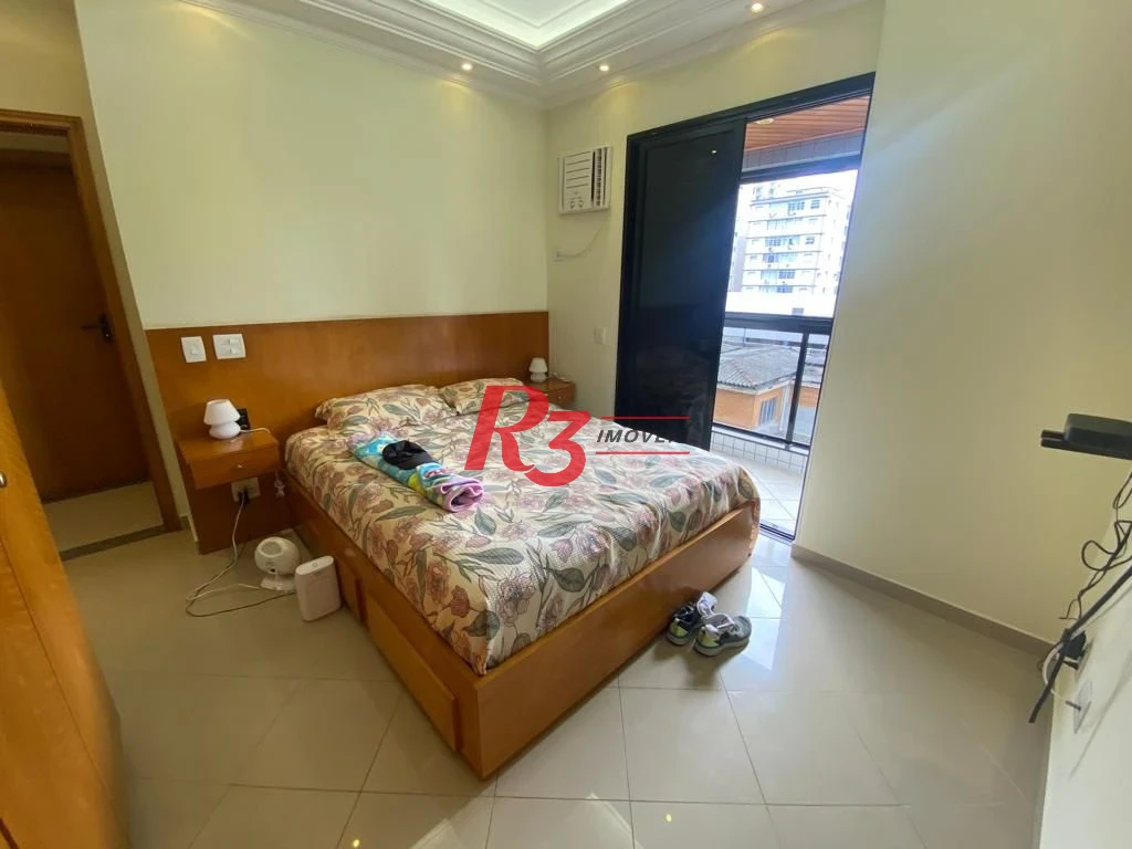 Apartamento com 3 dormitórios à venda, 137 m² por R$ 1.520.000,00 - Aparecida - Santos/SP