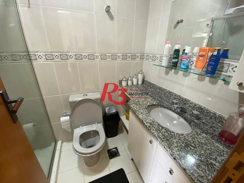 Apartamento com 3 dormitórios à venda, 137 m² por R$ 1.520.000,00 - Aparecida - Santos/SP
