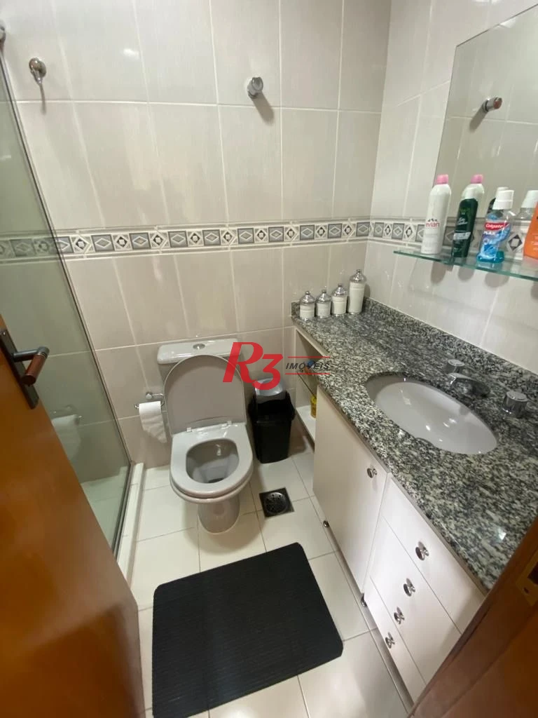 Apartamento com 3 dormitórios à venda, 137 m² por R$ 1.520.000,00 - Aparecida - Santos/SP