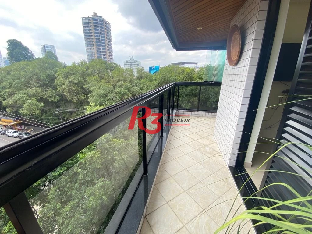 Apartamento com 3 dormitórios à venda, 137 m² por R$ 1.520.000,00 - Aparecida - Santos/SP