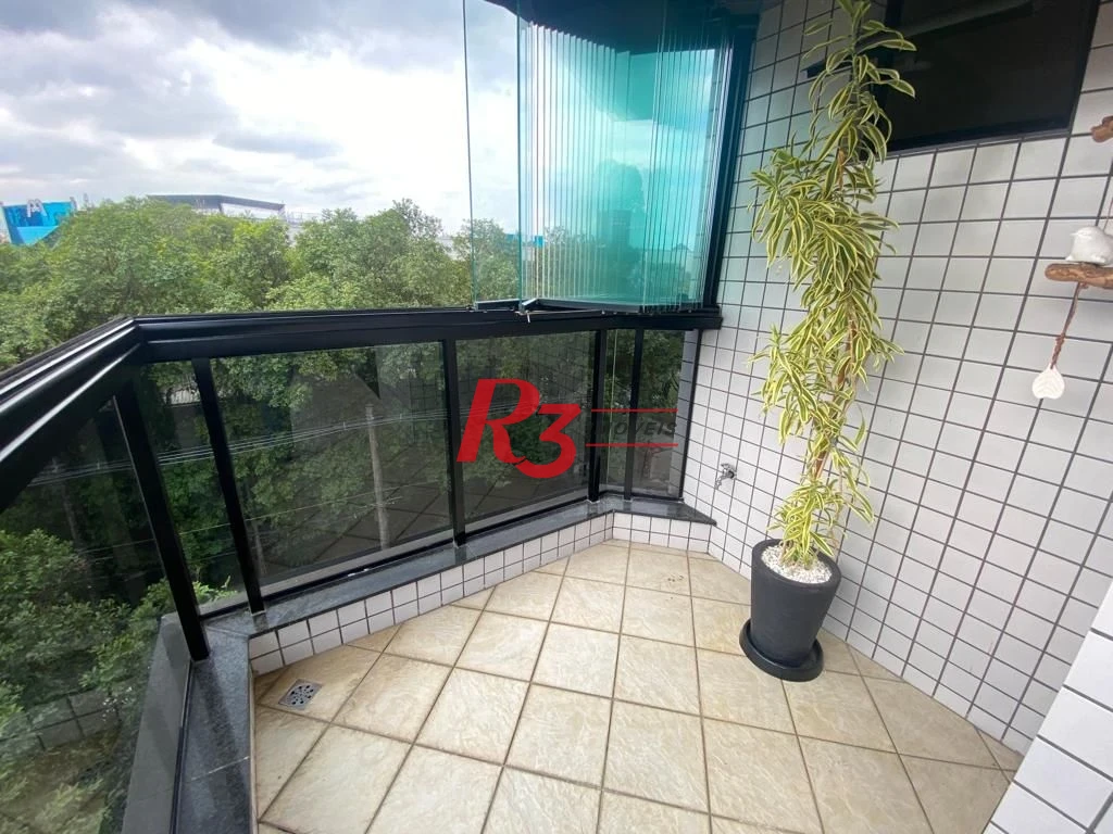 Apartamento com 3 dormitórios à venda, 137 m² por R$ 1.520.000,00 - Aparecida - Santos/SP