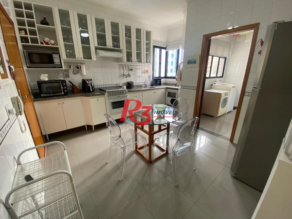 Apartamento com 3 dormitórios à venda, 137 m² por R$ 1.520.000,00 - Aparecida - Santos/SP