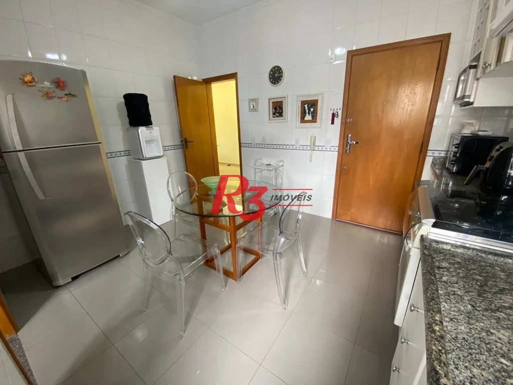 Apartamento com 3 dormitórios à venda, 137 m² por R$ 1.520.000,00 - Aparecida - Santos/SP