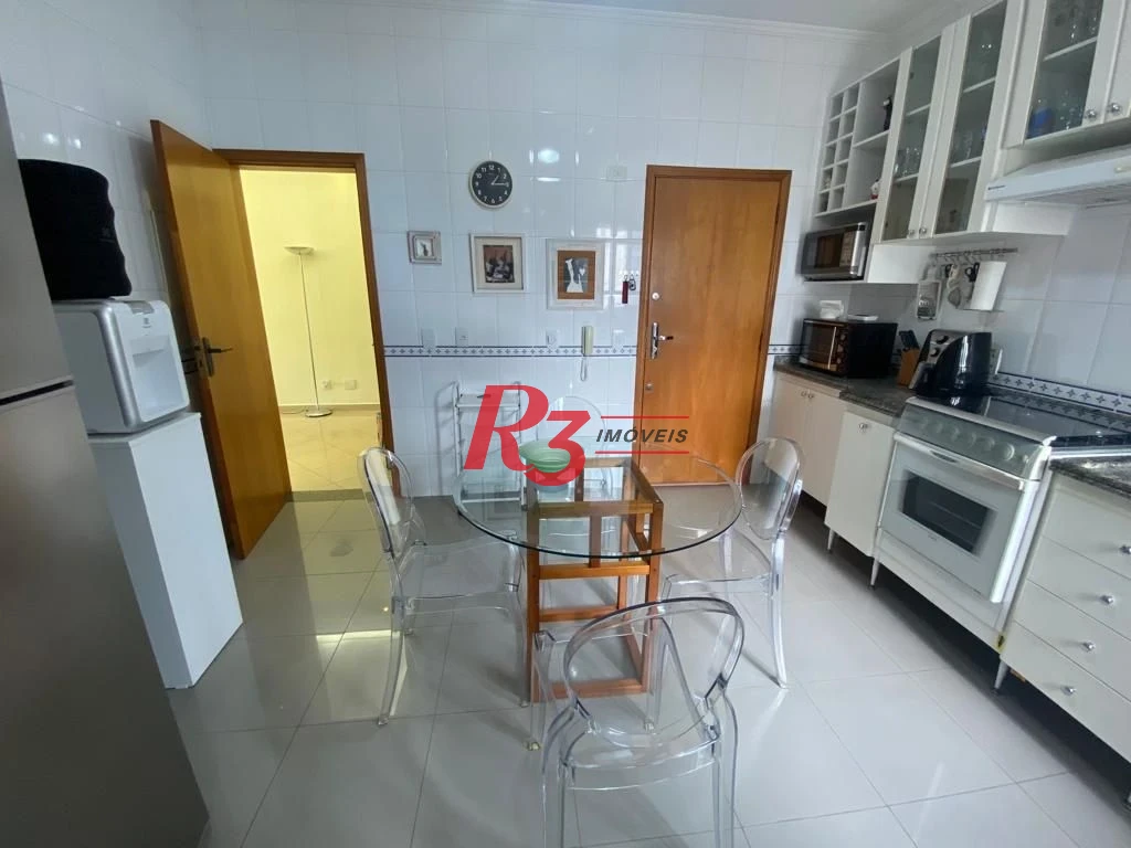 Apartamento com 3 dormitórios à venda, 137 m² por R$ 1.520.000,00 - Aparecida - Santos/SP