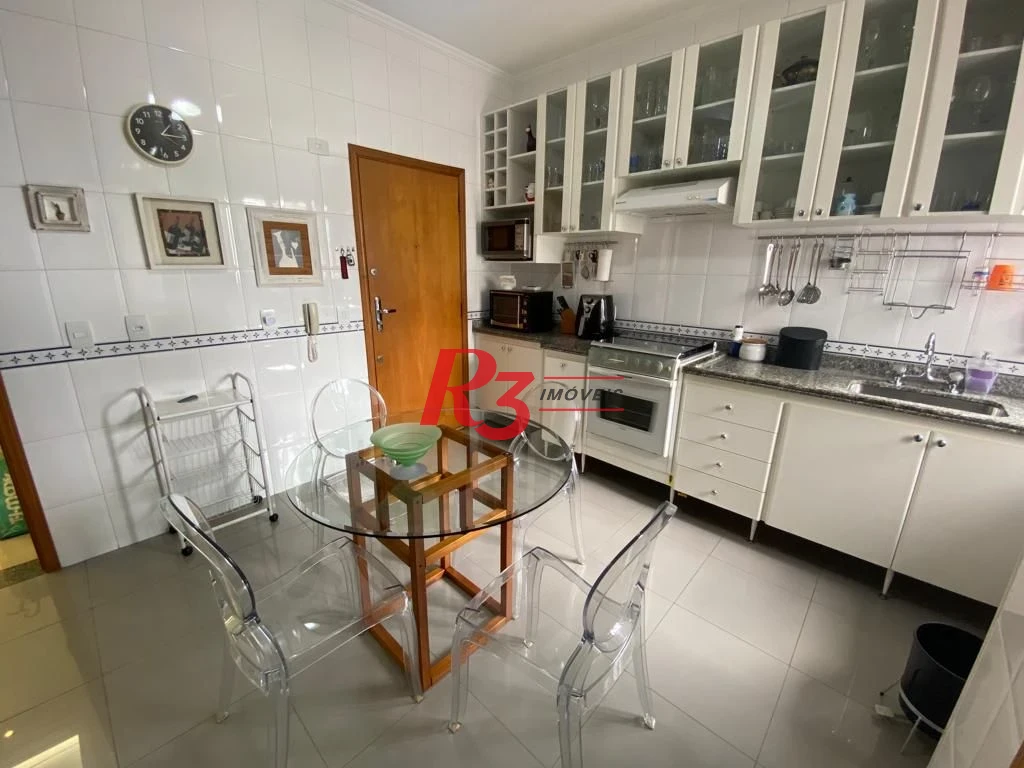 Apartamento com 3 dormitórios à venda, 137 m² por R$ 1.520.000,00 - Aparecida - Santos/SP