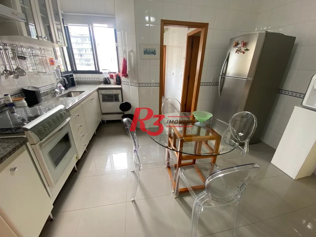 Apartamento com 3 dormitórios à venda, 137 m² por R$ 1.520.000,00 - Aparecida - Santos/SP