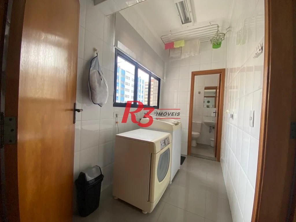 Apartamento com 3 dormitórios à venda, 137 m² por R$ 1.520.000,00 - Aparecida - Santos/SP
