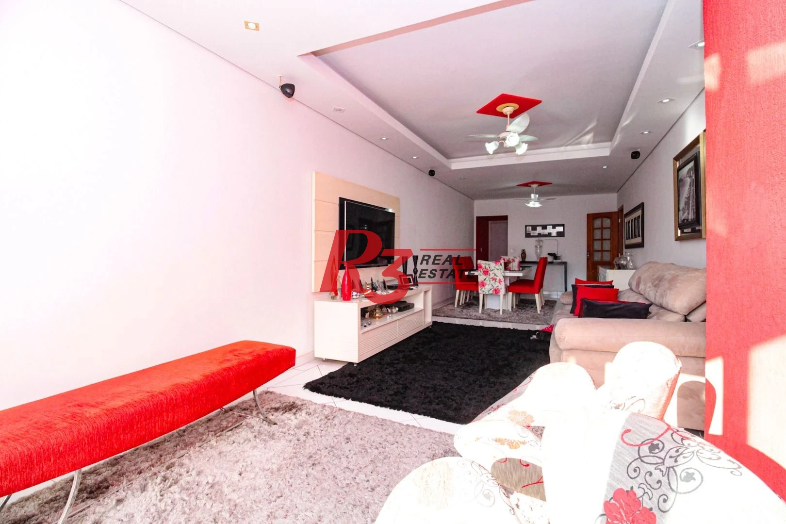 Apartamento com 3 dormitórios à venda, 151 m² por R$ 890.000,00 - Gonzaga - Santos/SP