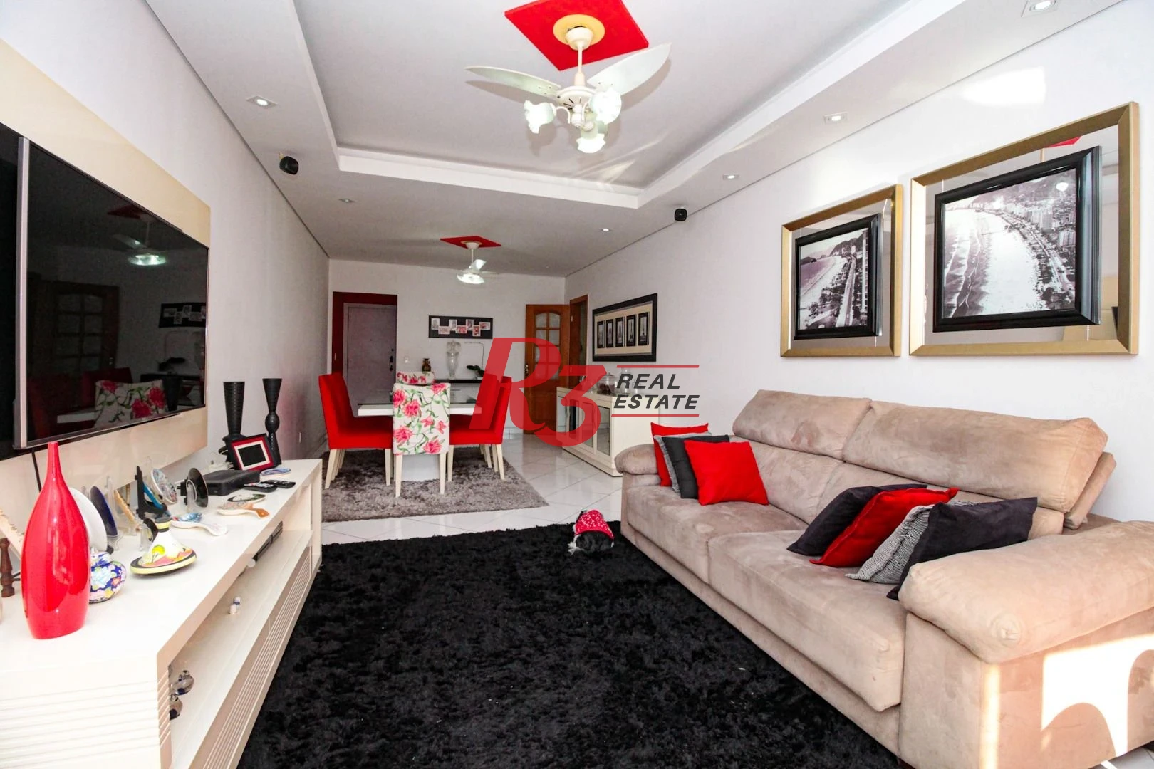 Apartamento com 3 dormitórios à venda, 151 m² por R$ 890.000,00 - Gonzaga - Santos/SP