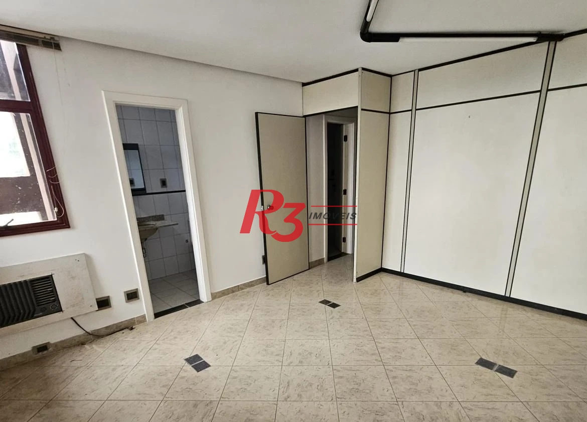 Sala para alugar, 57 m² por R$ 4.140,00/mês - Vila Nova - Santos/SP