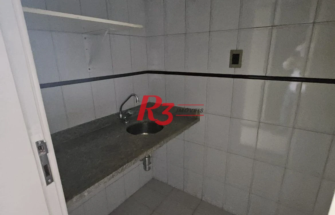 Sala para alugar, 57 m² por R$ 4.140,00/mês - Vila Nova - Santos/SP