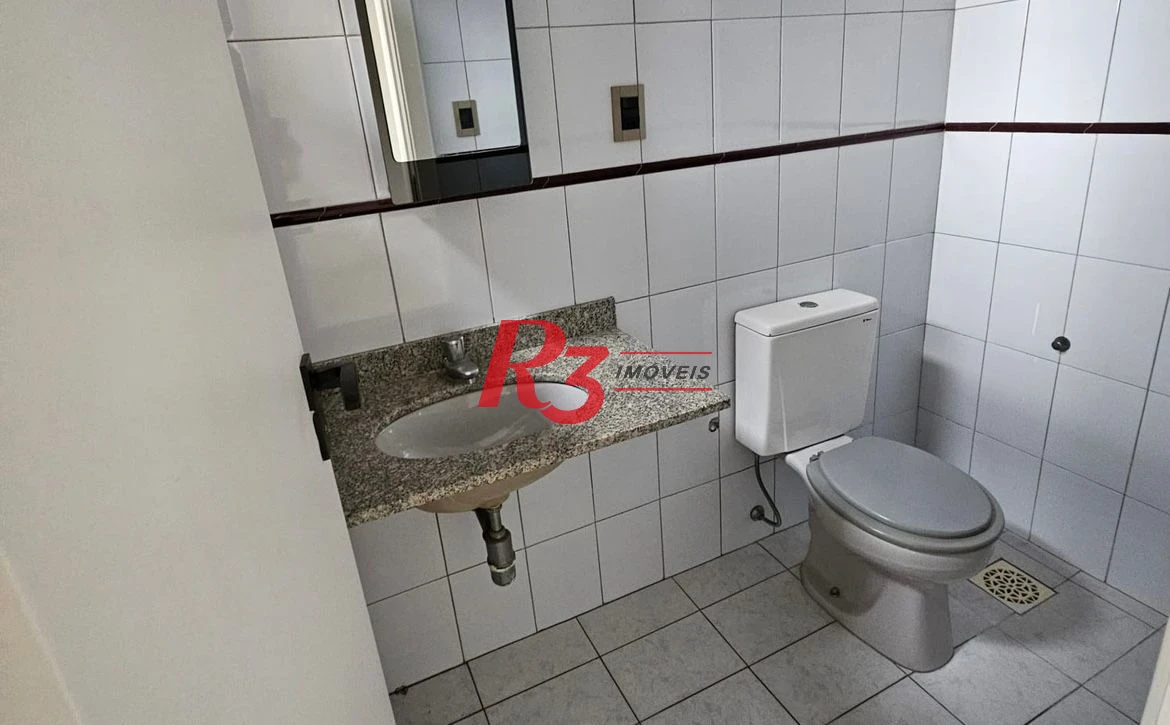 Sala para alugar, 57 m² por R$ 4.140,00/mês - Vila Nova - Santos/SP