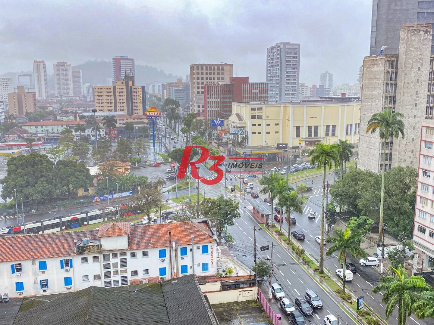 Sala para alugar, 44 m² por R$ 3.000,02/mês - Gonzaga - Santos/SP