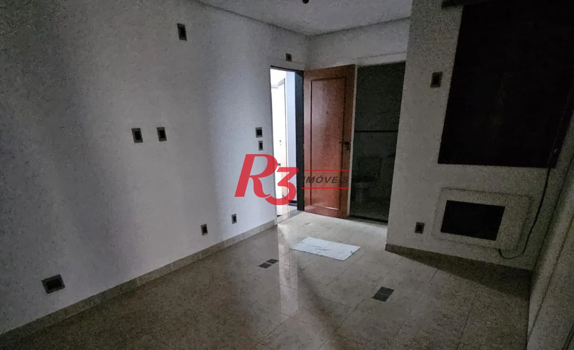 Sala, 100 m² - venda por R$ 300.000,00 ou aluguel por R$ 3.240,00/mês - Vila Nova - Santos/SP