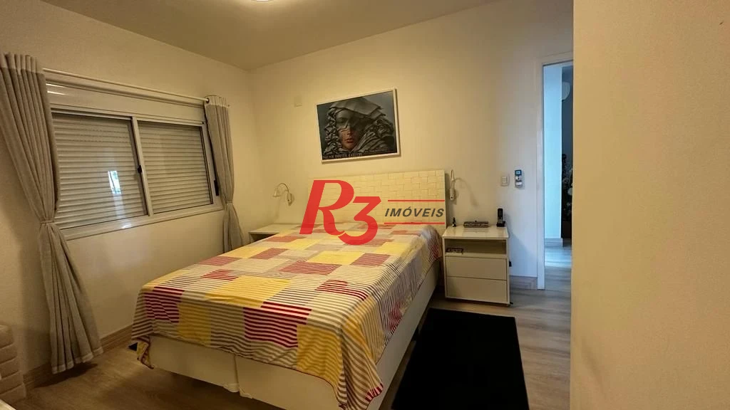 Apartamento para alugar, 181 m² por R$ 19.203,00/mês - Gonzaga - Santos/SP