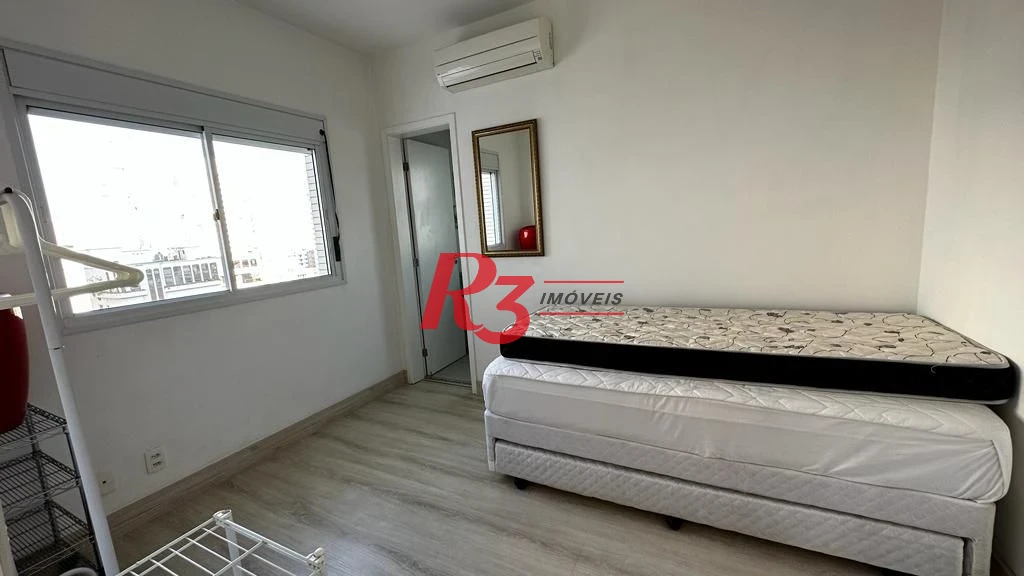 Apartamento para alugar, 181 m² por R$ 19.203,00/mês - Gonzaga - Santos/SP
