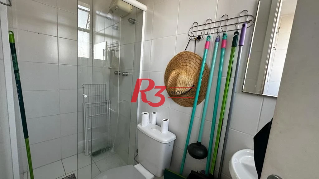 Apartamento para alugar, 181 m² por R$ 19.203,00/mês - Gonzaga - Santos/SP