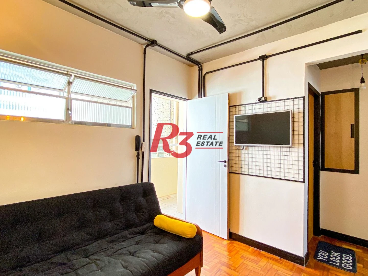 Apartamento com 1 dormitório para alugar, 43 m² por R$ 3.200,02/mês - Ponta da Praia - Santos/SP