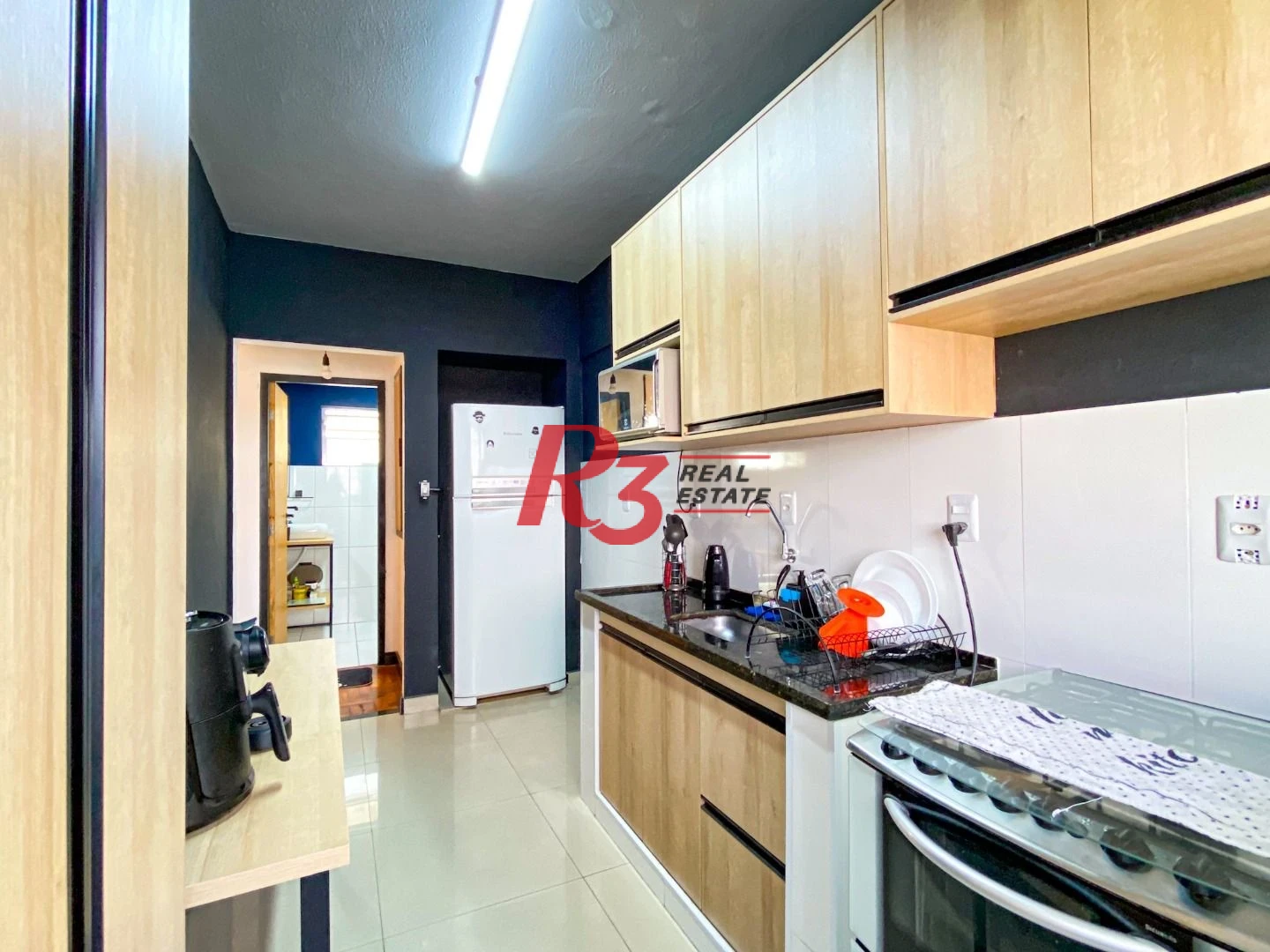 Apartamento com 1 dormitório para alugar, 43 m² por R$ 3.200,02/mês - Ponta da Praia - Santos/SP