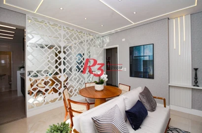 Apartamento à venda, 79 m² por R$ 1.185.800,00 - José Menino - Santos/SP
